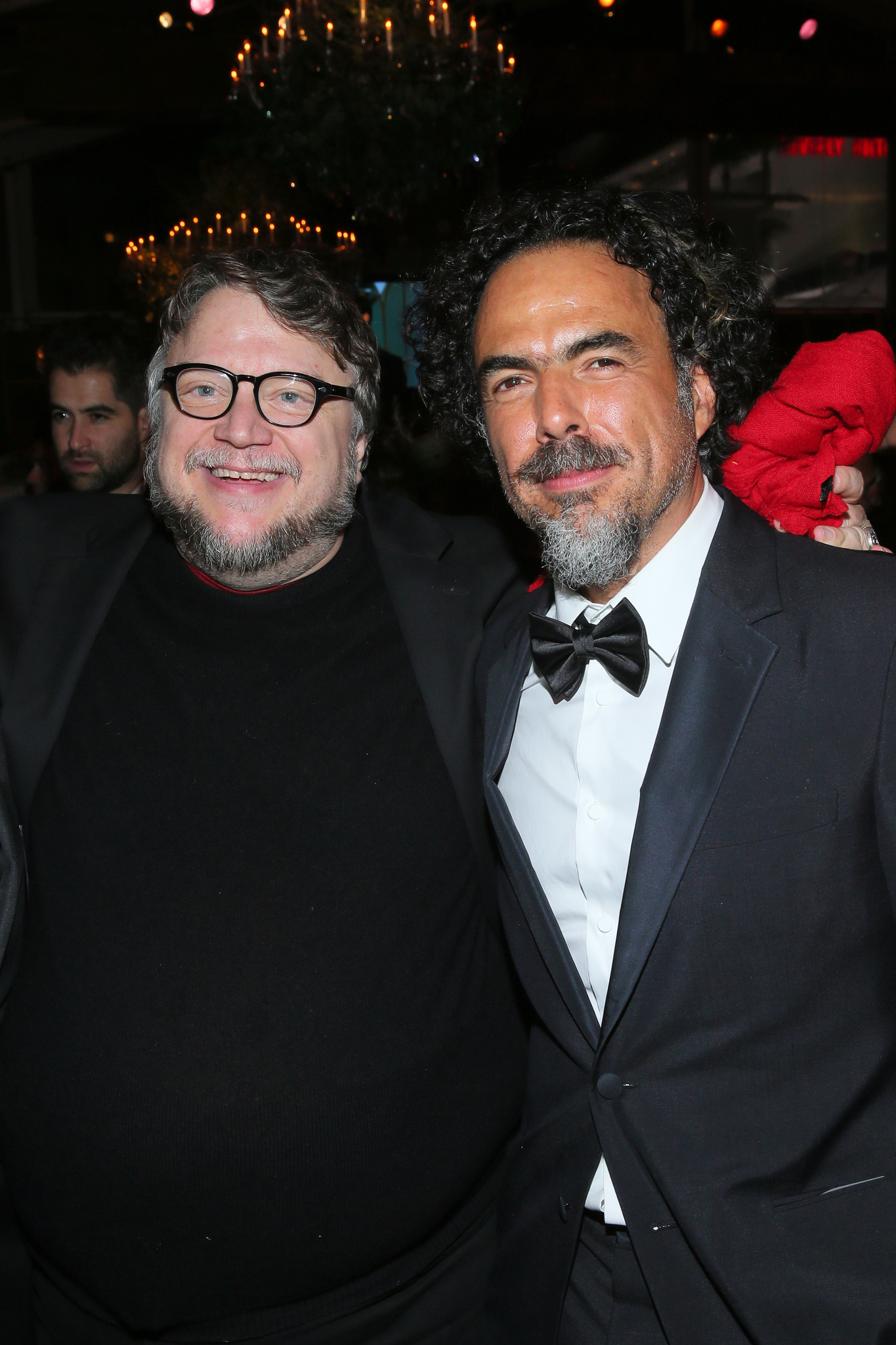 Alejandro González Iñárritu and Guillermo del Toro