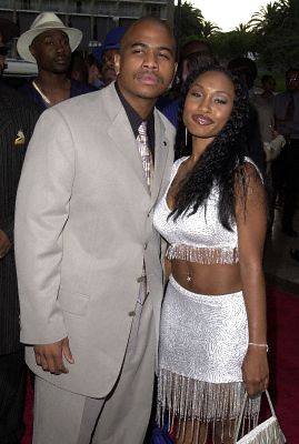 Angell Conwell and Omar Gooding at event of Baby Boy (2001)