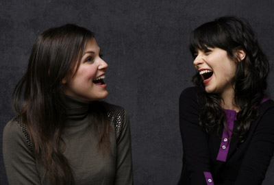 Zooey Deschanel and Ginnifer Goodwin