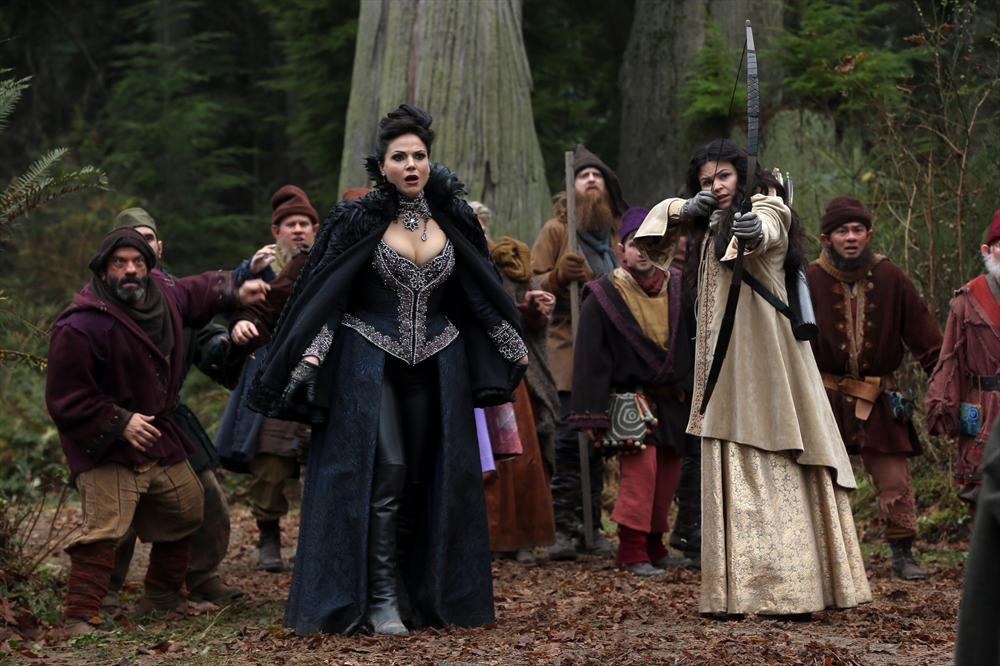 Still of Mig Macario, Lee Arenberg, Michael Coleman, Ginnifer Goodwin, Lana Parrilla and Jeffrey Kaiser in Once Upon a Time (2011)