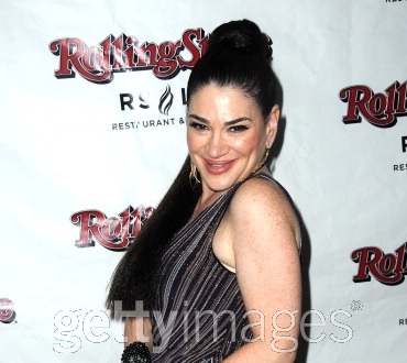 Actress Karen-Eileen Gordon at the Paparazzi PR Reality Series Launch Party & Concert held at Rolling Stone Lounge in Hollywood, California