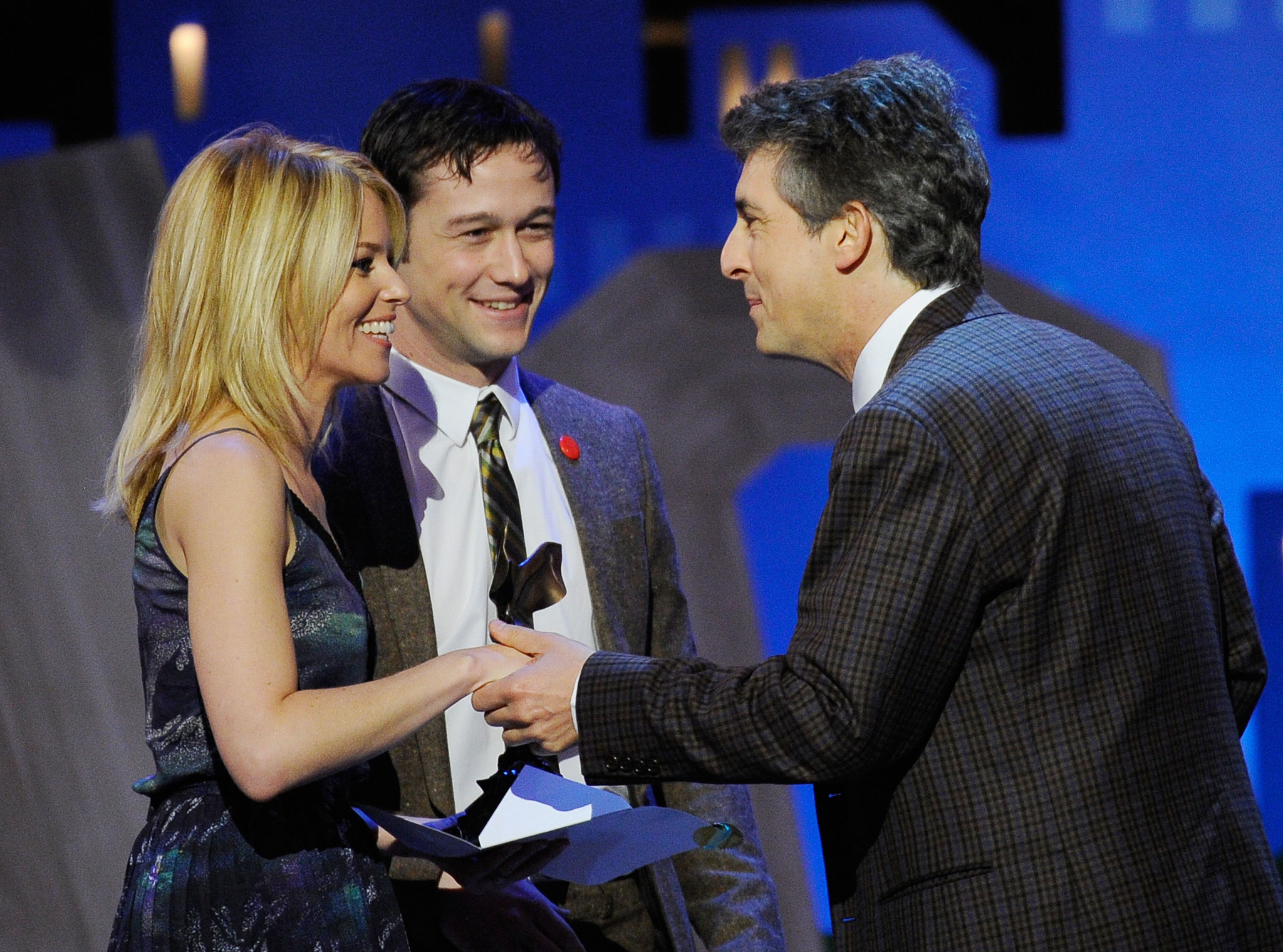 Elizabeth Banks, Joseph Gordon-Levitt and Alexander Payne