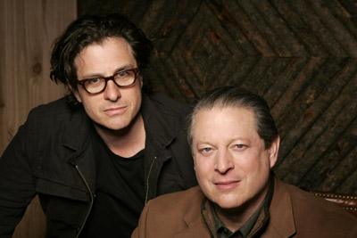 Al Gore and Davis Guggenheim at event of An Inconvenient Truth (2006)