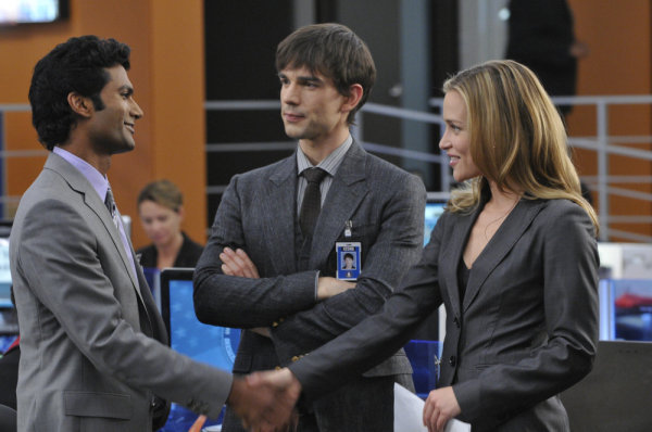 Still of Piper Perabo, Christopher Gorham and Sendhil Ramamurthy in Covert Affairs (2010)