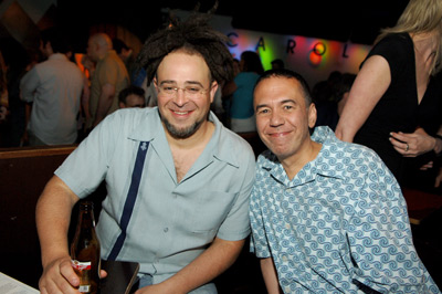 Adam Duritz and Gilbert Gottfried at event of The Aristocrats (2005)