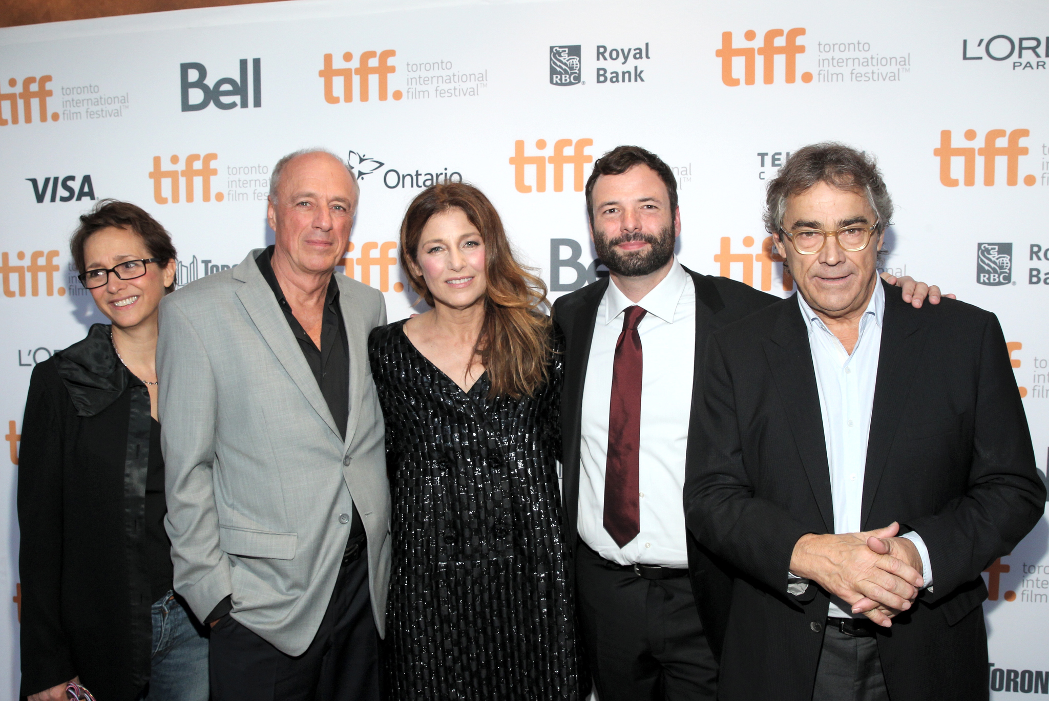 Dominique Fortin, Richard Goudreau and Nicolas Billon at event of Elephant Song (2014)