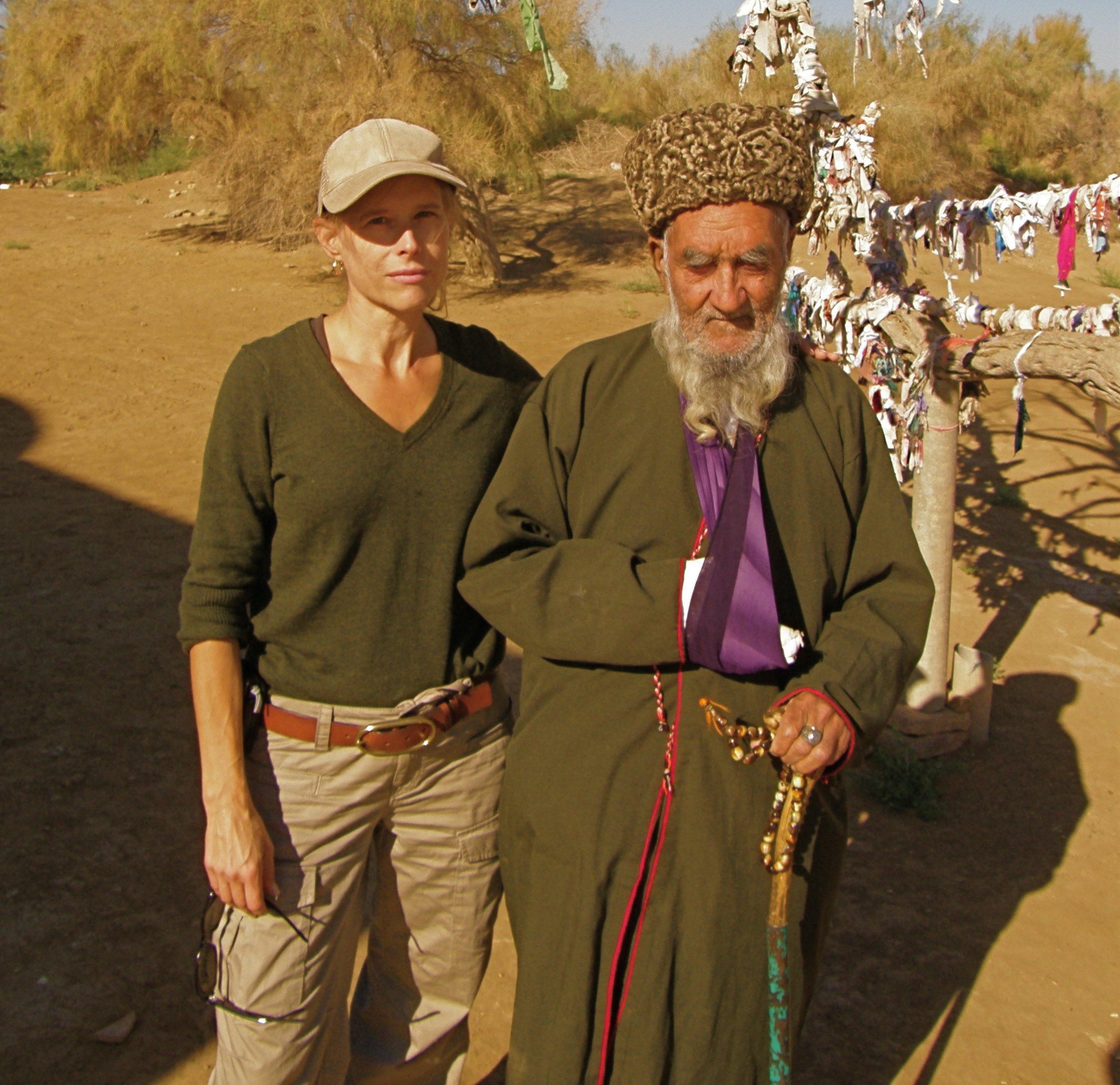 Uzbekistan prayer man