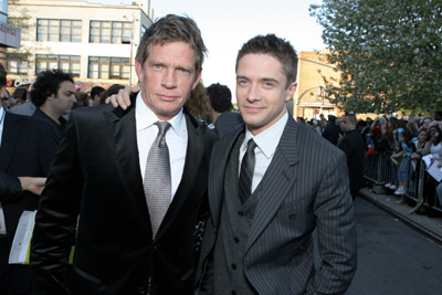 Thomas Haden Church and Topher Grace at event of Zmogus voras 3 (2007)