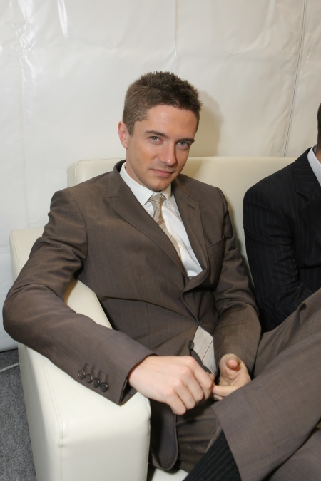 Topher Grace at event of Zmogus voras 3 (2007)