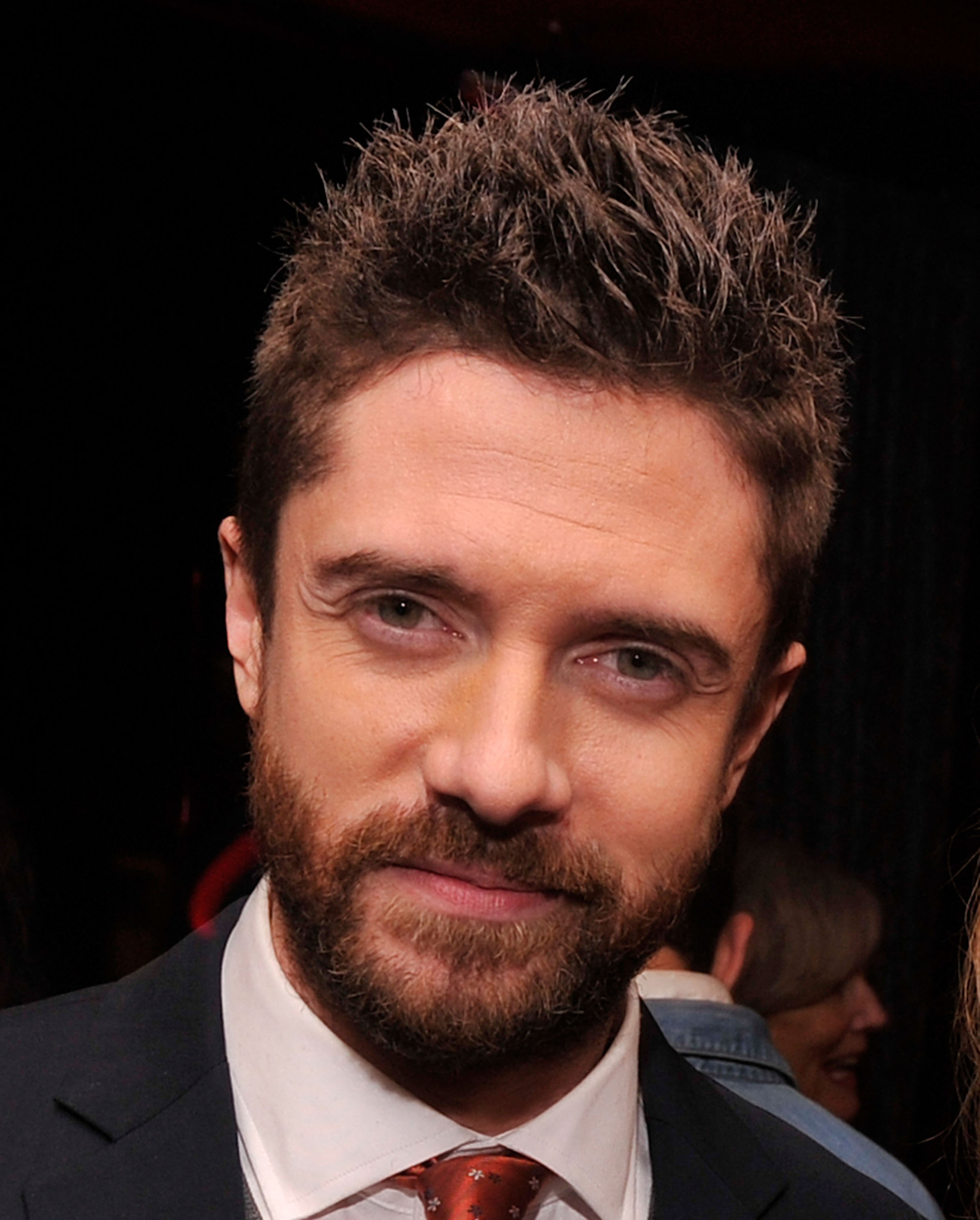 Topher Grace at event of The Giant Mechanical Man (2012)
