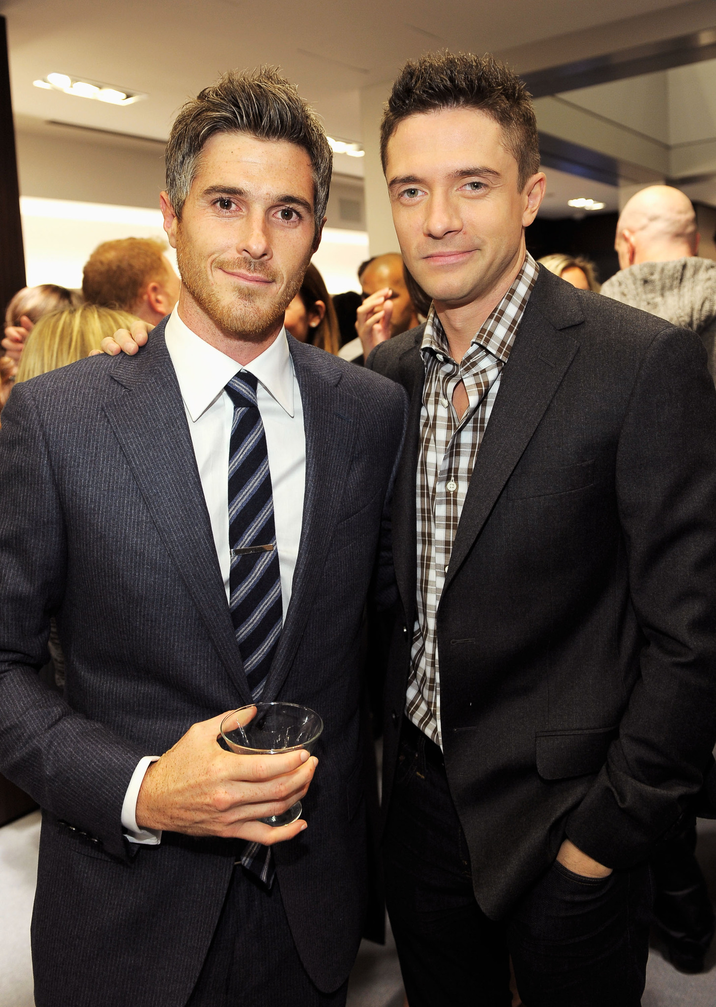 Topher Grace and Dave Annable