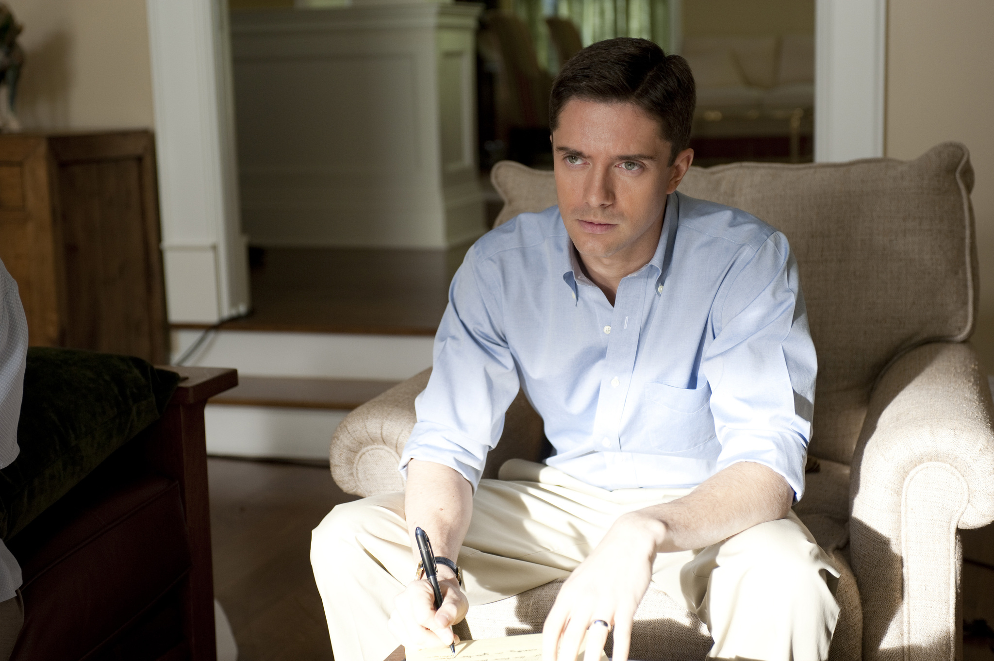 Still of Topher Grace in Too Big to Fail (2011)