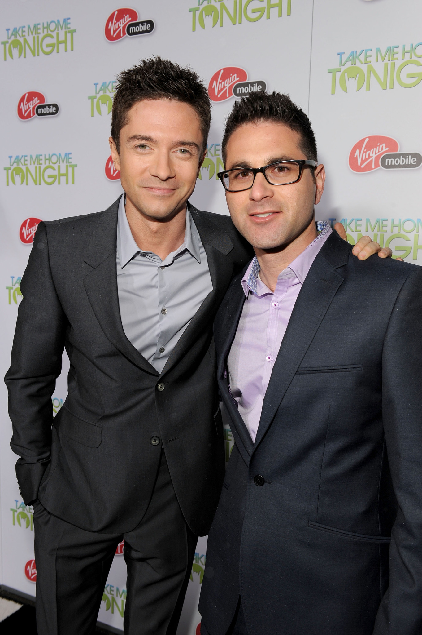 Topher Grace and Gordon Kaywin at event of Take Me Home Tonight (2011)