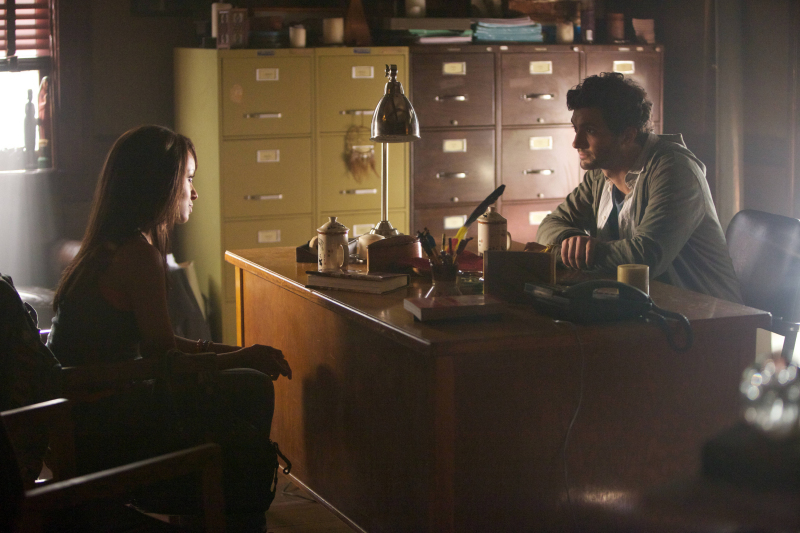 Still of David Alpay and Kat Graham in Vampyro dienorasciai (2009)