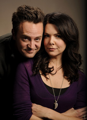 Matthew Perry and Lauren Graham