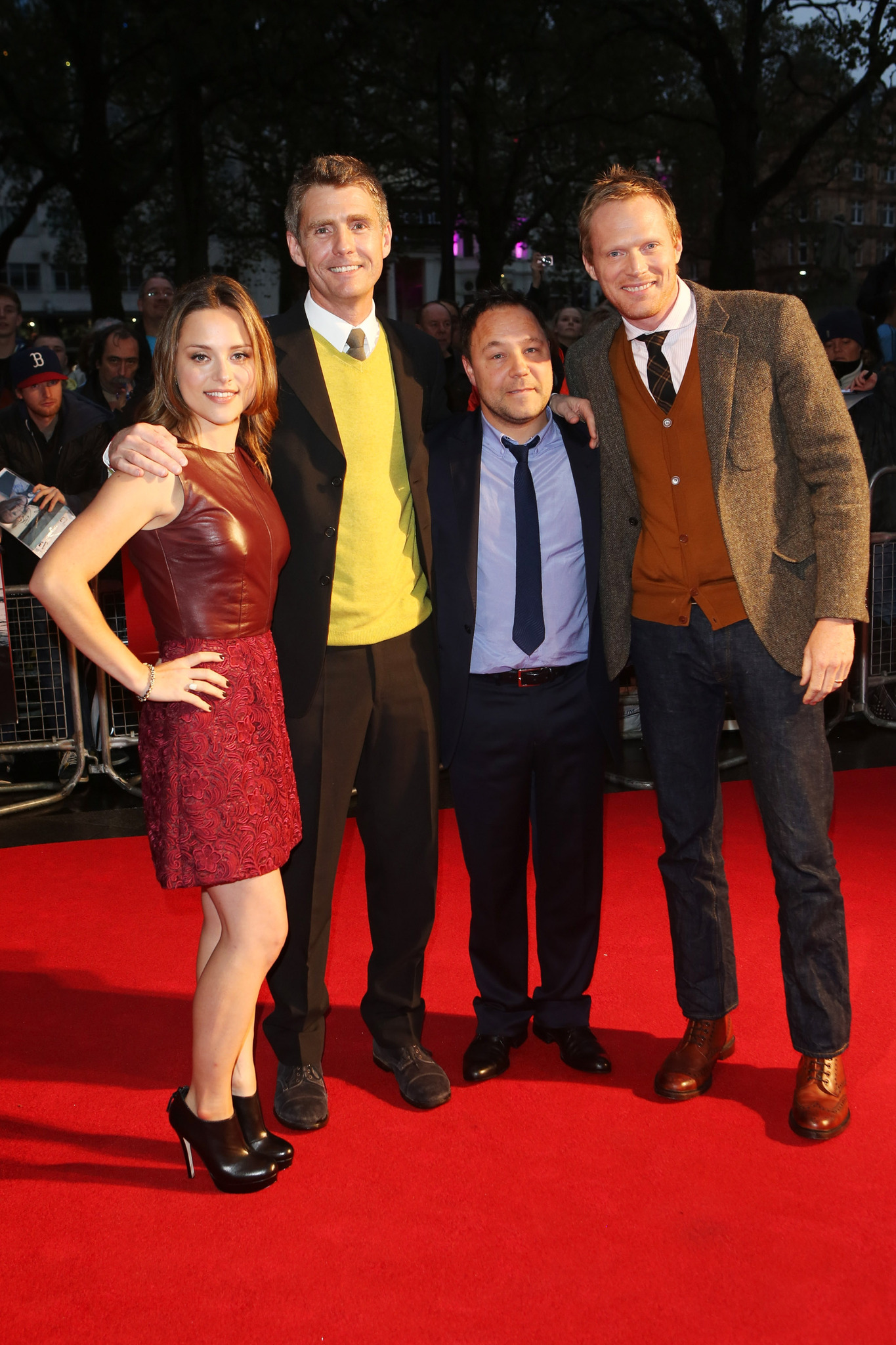 Paul Bettany, Stephen Graham, Zoë Tapper and Nick Murphy at event of Blood (2012)