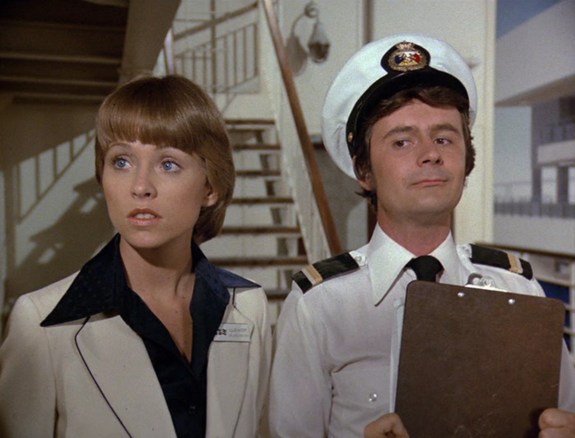 Still of Fred Grandy and Lauren Tewes in The Love Boat (1977)