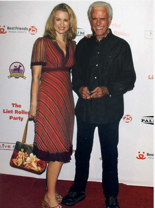 Robert Culp and Elisabeth Granli at a fundraiser for Best Friends animal sanctuary