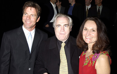 Dennis Quaid, Brian Cox and Beth Grant at event of The Rookie (2002)