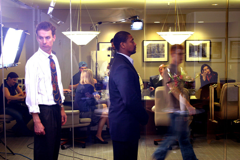 Chamblee Ferguson, Emily Gray, Bob Hess, Julius Washington, Red Sanders, Nicole Leigh, Ted Wold, Brandon Knieper, Chance Watts and Leanne Mertz in Karma Police (2008)