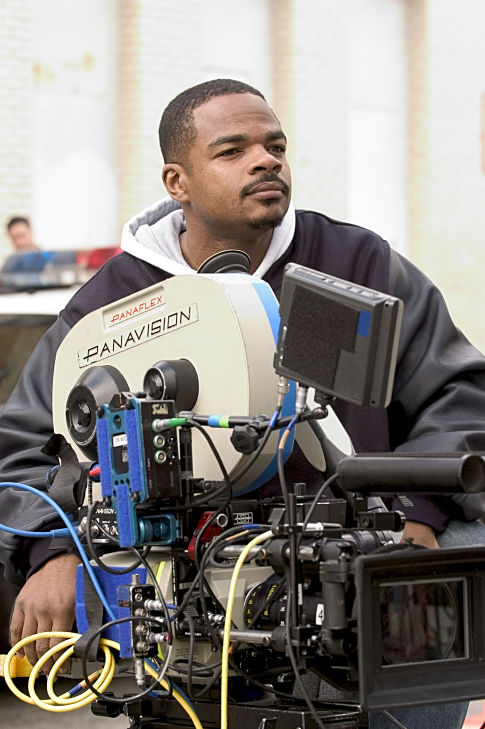 Director F. GARY GRAY on the set of MGM Pictures' comedy BE COOL.
