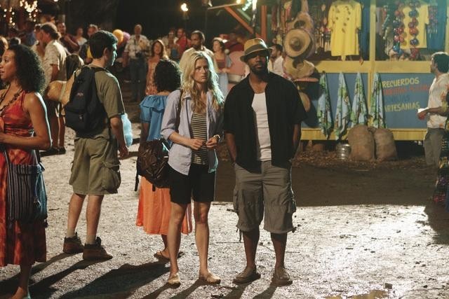 Still of Jason George and Mamie Gummer in Off the Map (2011)