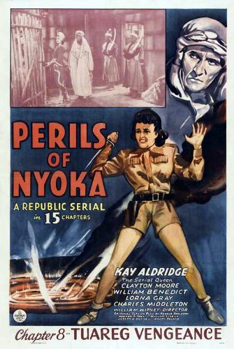 Lorna Gray and Charles Middleton in Perils of Nyoka (1942)