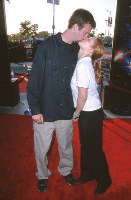 Drew Barrymore and Tom Green at event of Titan A.E. (2000)