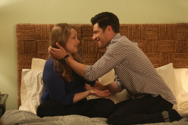 Still of Max Greenfield and Merritt Wever in New Girl (2011)