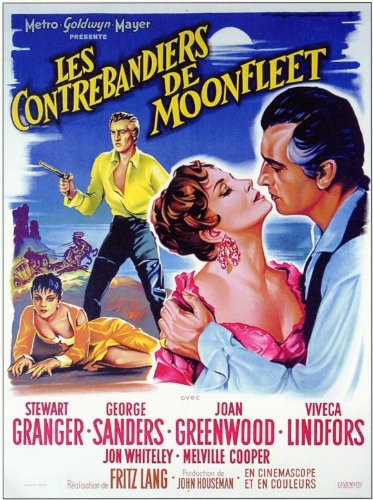 Stewart Granger and Joan Greenwood in Moonfleet (1955)