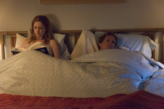 Still of Nat Faxon and Judy Greer in Married (2014)