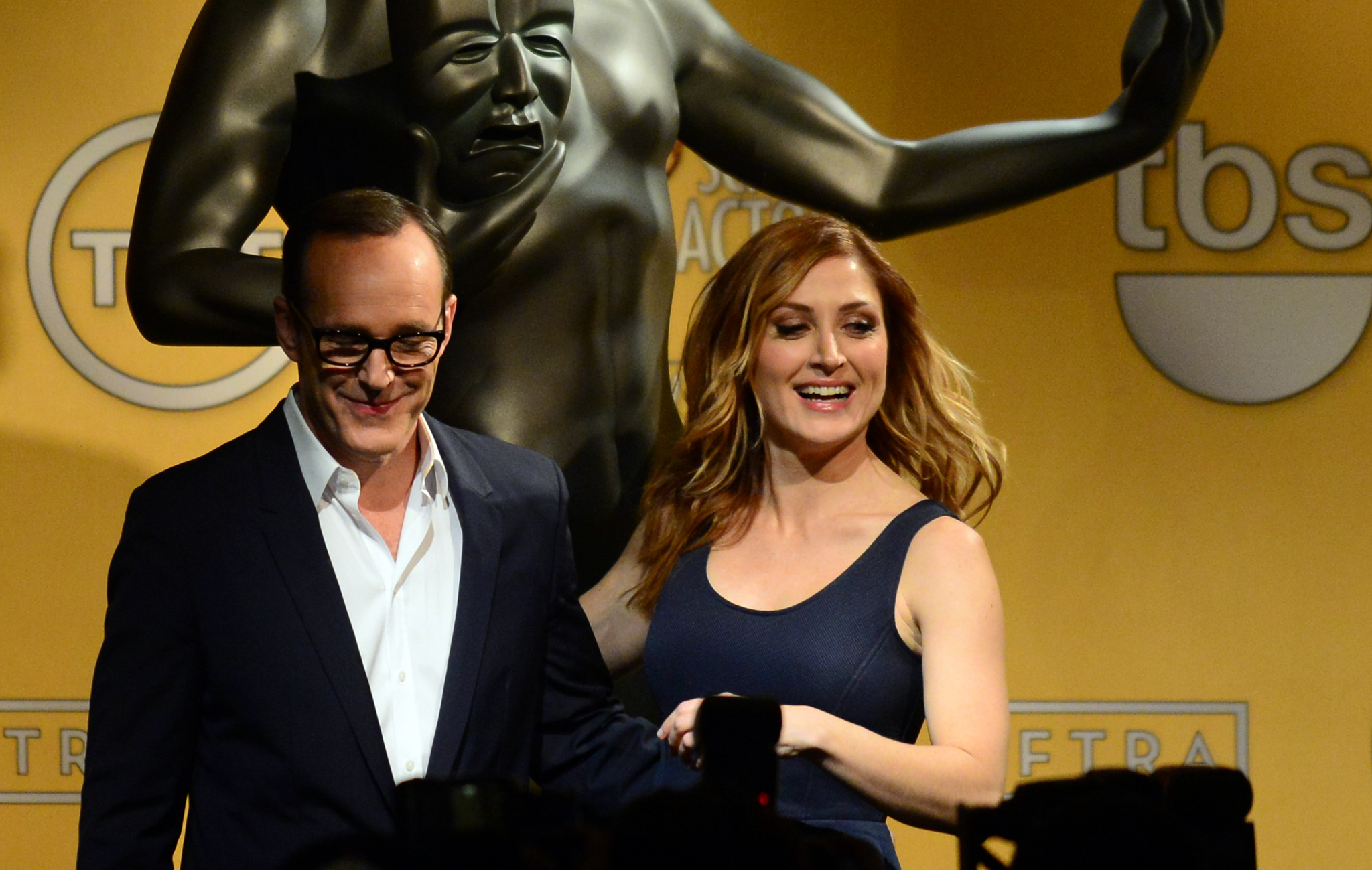 Sasha Alexander and Clark Gregg