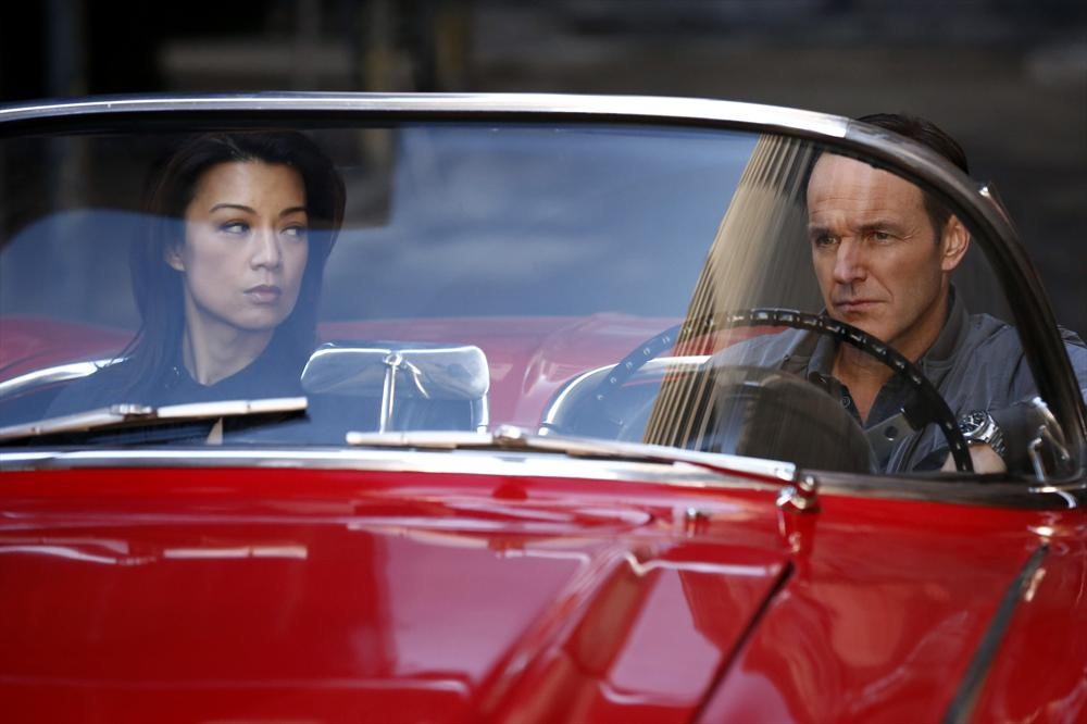 Still of Ming-Na Wen and Clark Gregg in Agents of S.H.I.E.L.D. (2013)