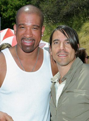 Dorian Gregory and Anthony Kiedis