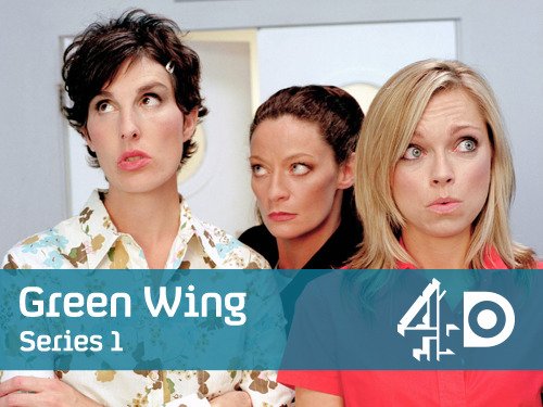 Sarah Alexander, Michelle Gomez and Tamsin Greig in Green Wing (2004)