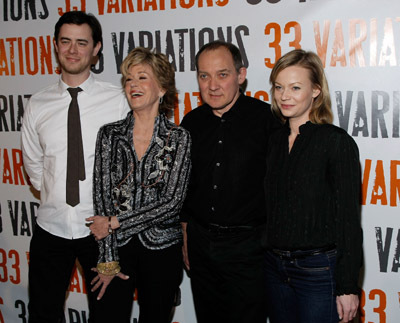 Jane Fonda, Samantha Mathis, Colin Hanks and Zach Grenier
