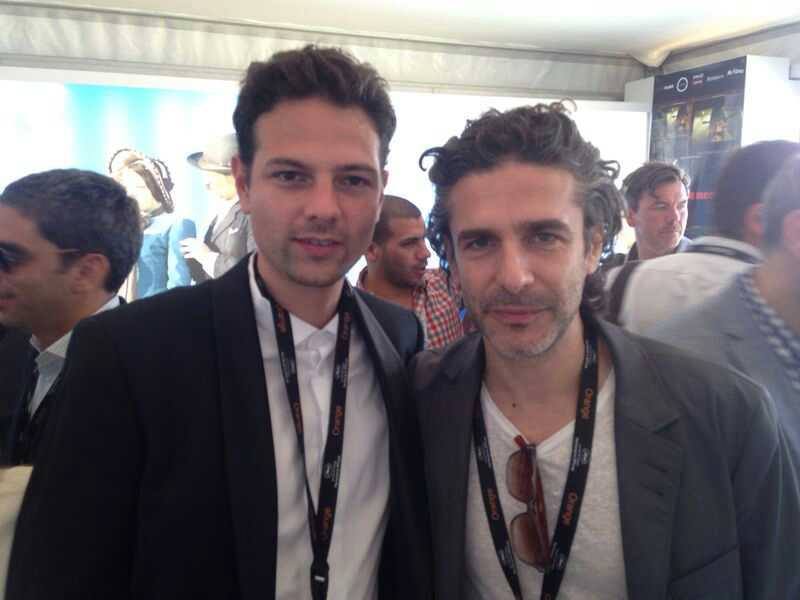Gabriel Grieco & Leo Sbaraglia in Cannes 2014 at Still Life world premiere