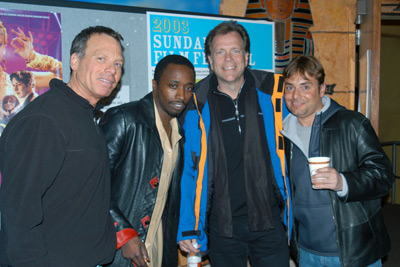 Eddie Griffin and David Permut at event of DysFunktional Family (2003)