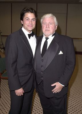 Rob Lowe and Merv Griffin
