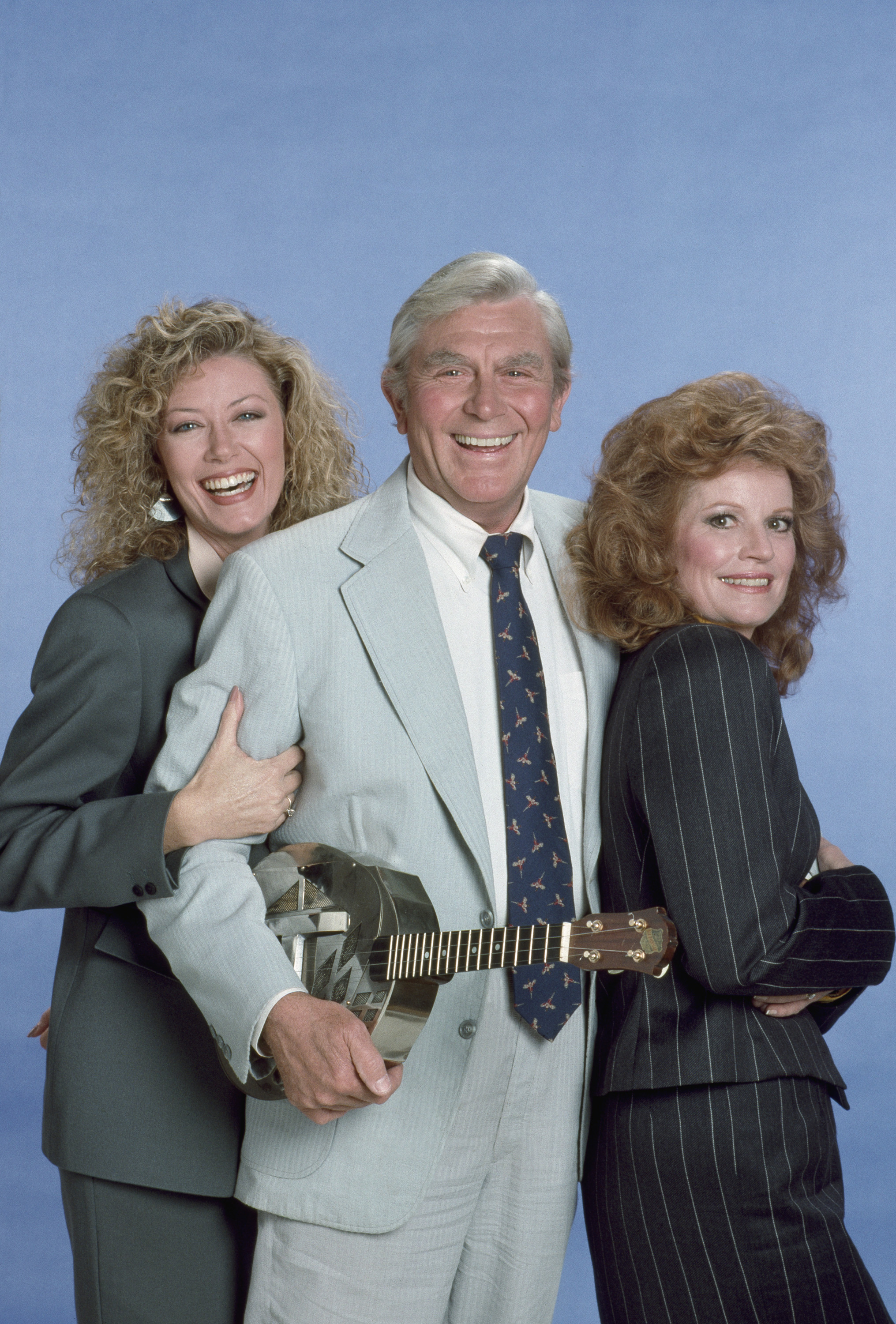 Still of Andy Griffith, Julie Sommars and Nancy Stafford in Matlock (1986)