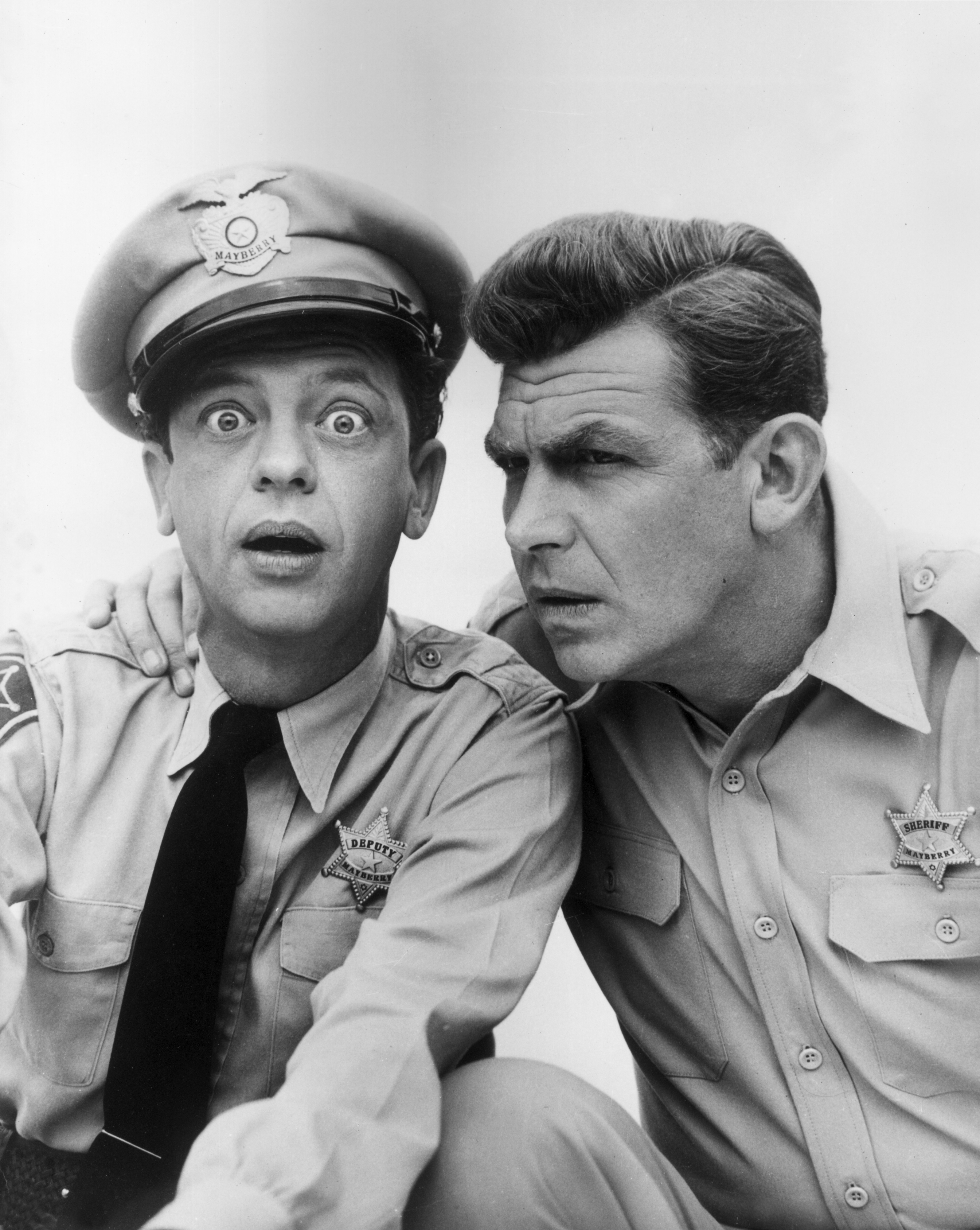 Still of Andy Griffith and Don Knotts in The Andy Griffith Show (1960)