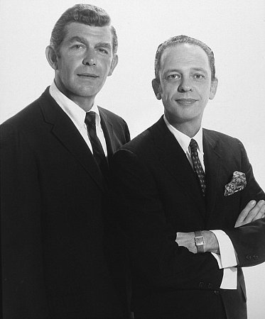Andy Griffith & Don Knotts c. 1965