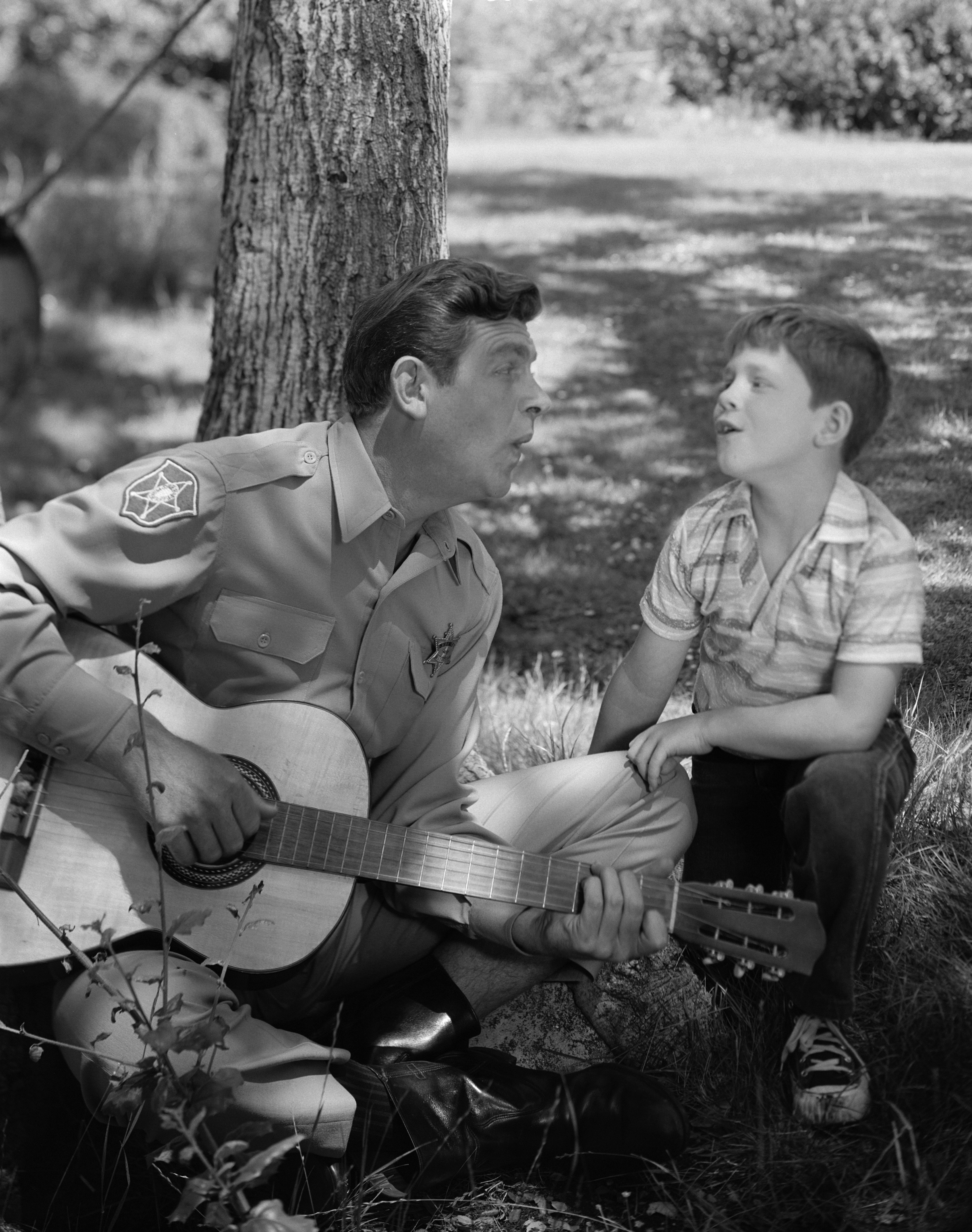 Still of Ron Howard and Andy Griffith in The Andy Griffith Show (1960)