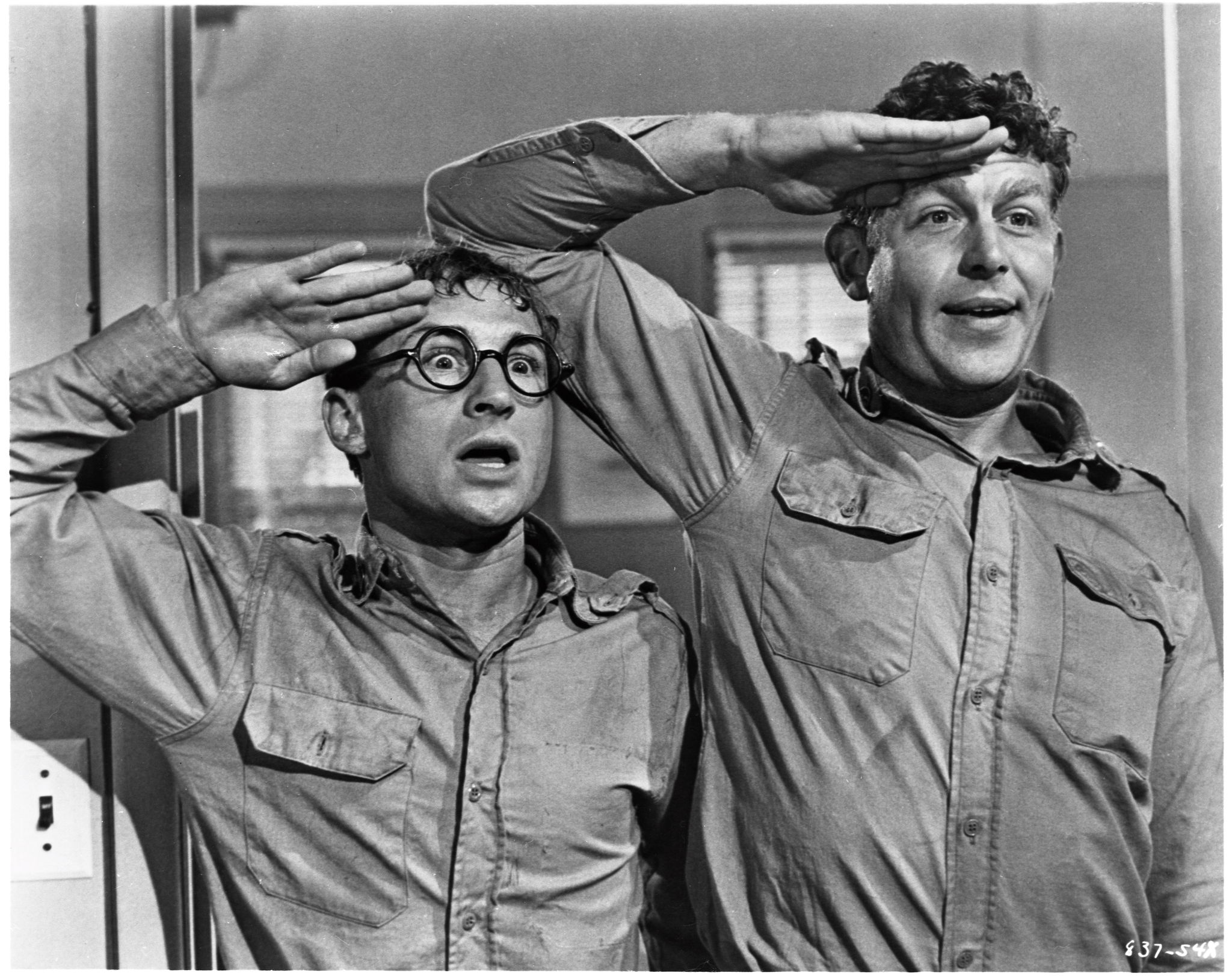 Still of Nick Adams and Andy Griffith in No Time for Sergeants (1958)