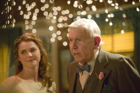 Still of Keri Russell and Andy Griffith in Waitress (2007)