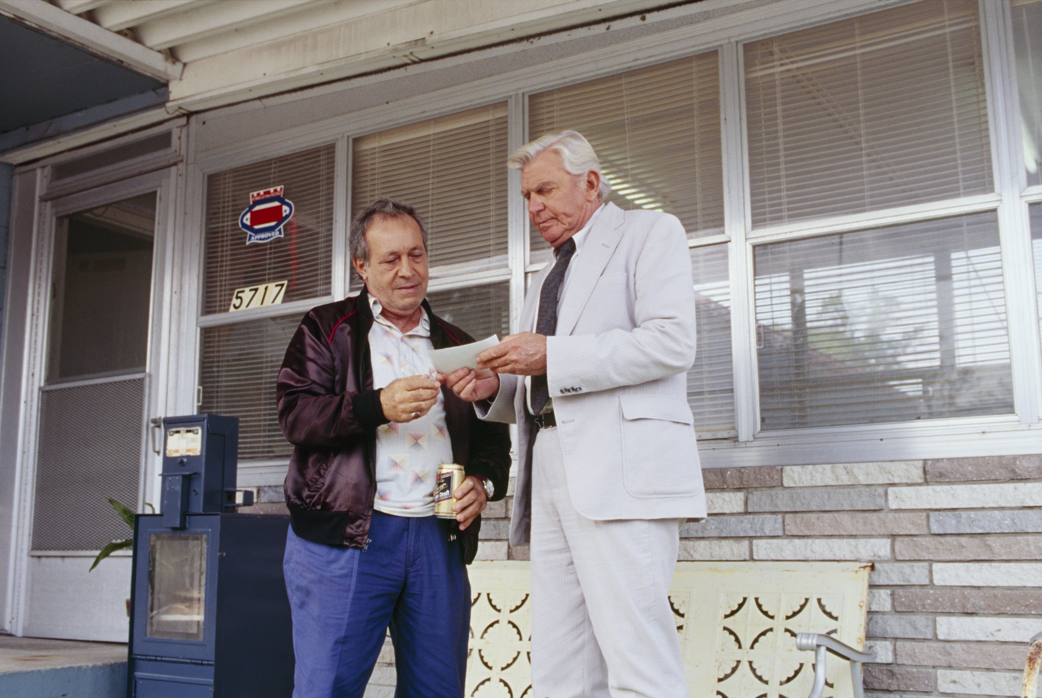 Still of Lou Criscuolo and Andy Griffith in Matlock (1986)