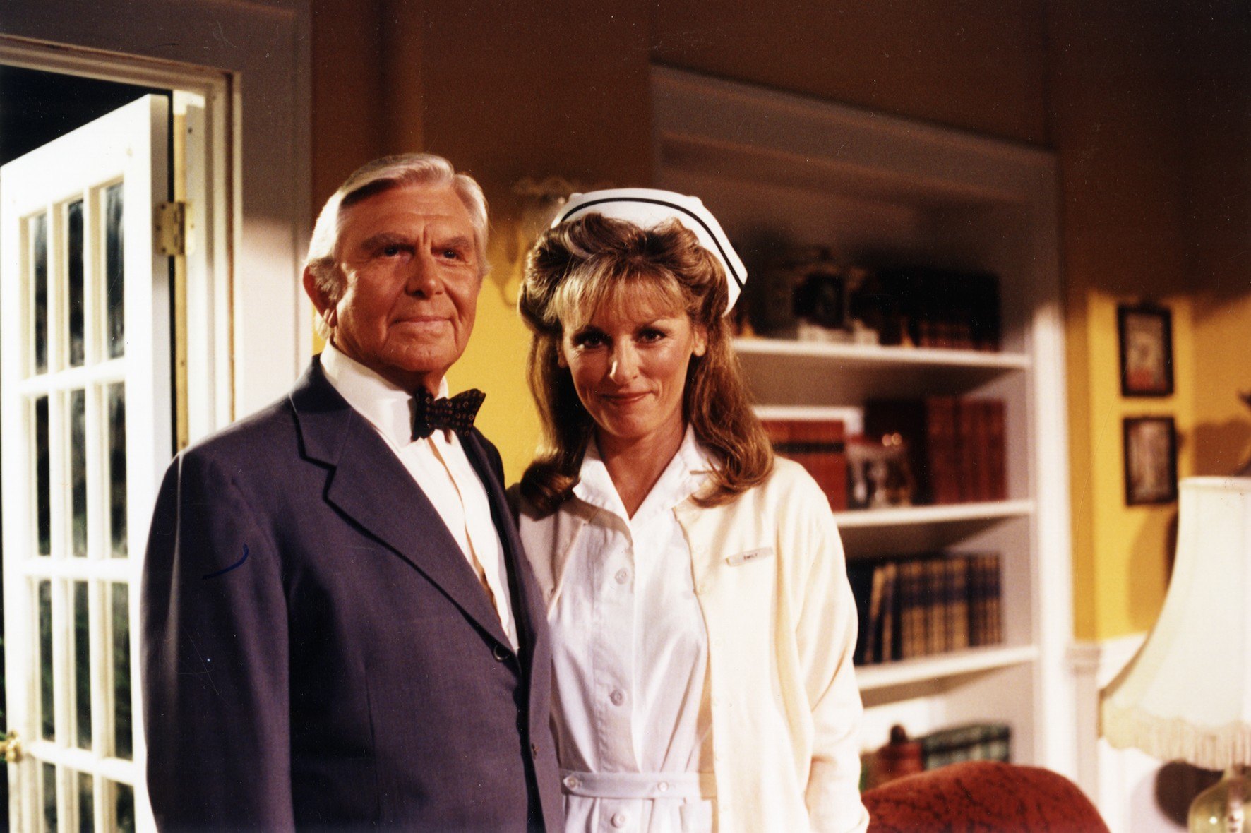Still of Andy Griffith and Brynn Thayer in Matlock (1986)