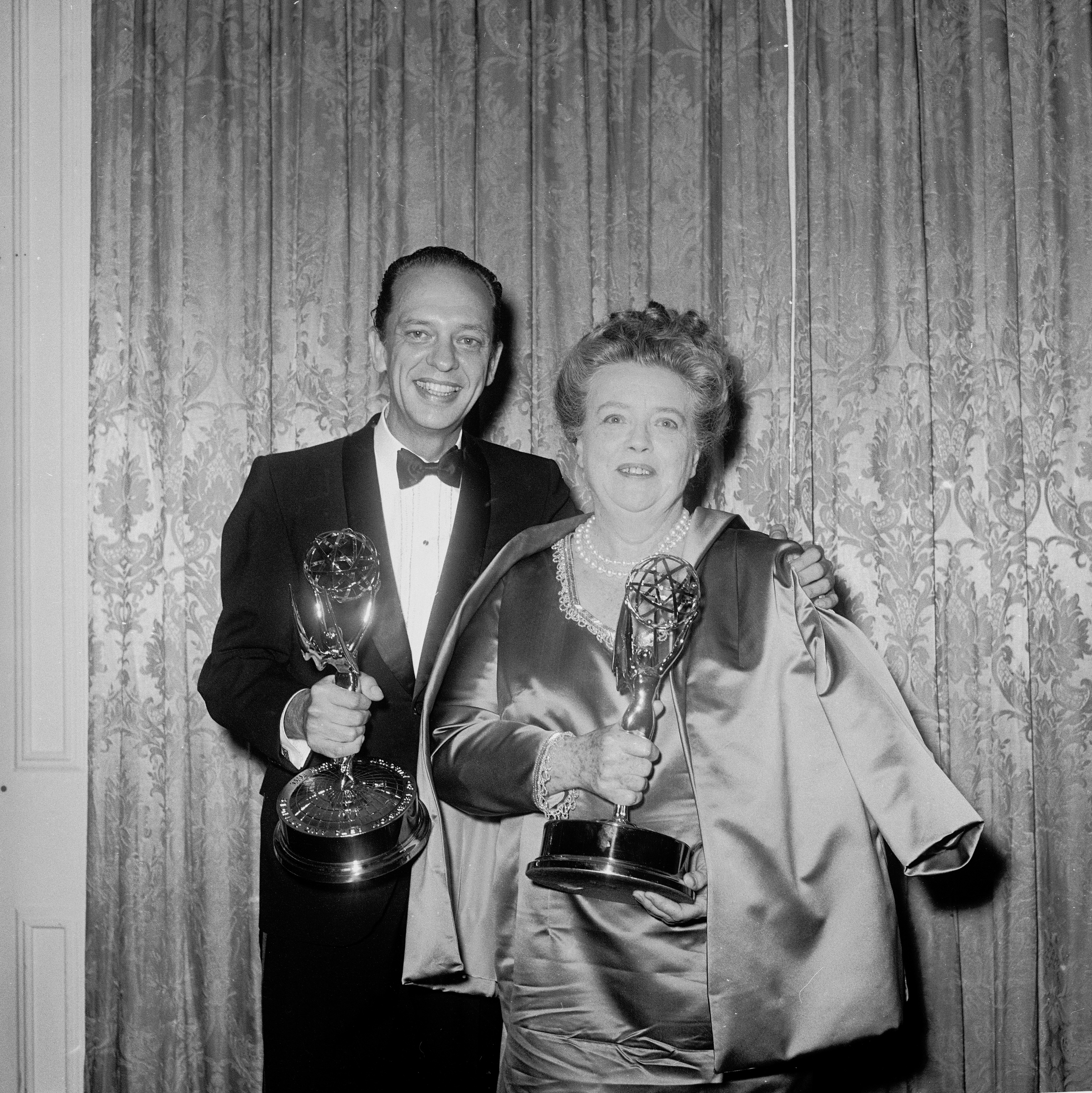 Still of Frances Bavier, Andy Griffith and Don Knotts in The Andy Griffith Show (1960)