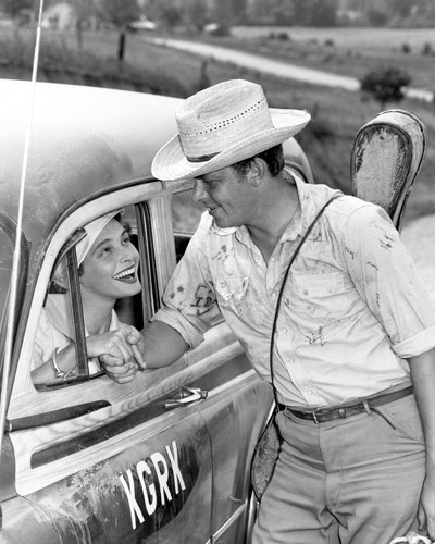 Andy Griffith and Patricia Neal in A Face in the Crowd