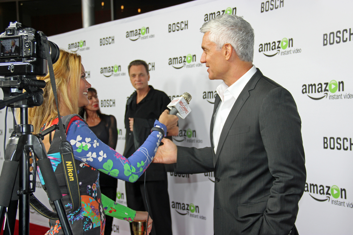 Jeff Griggs at the BOSCH premiere for Amazon, Cinerama Dome Hollywood